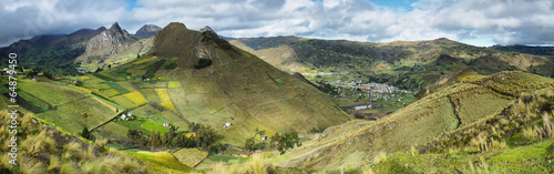 Panoramic view of Zumbahua