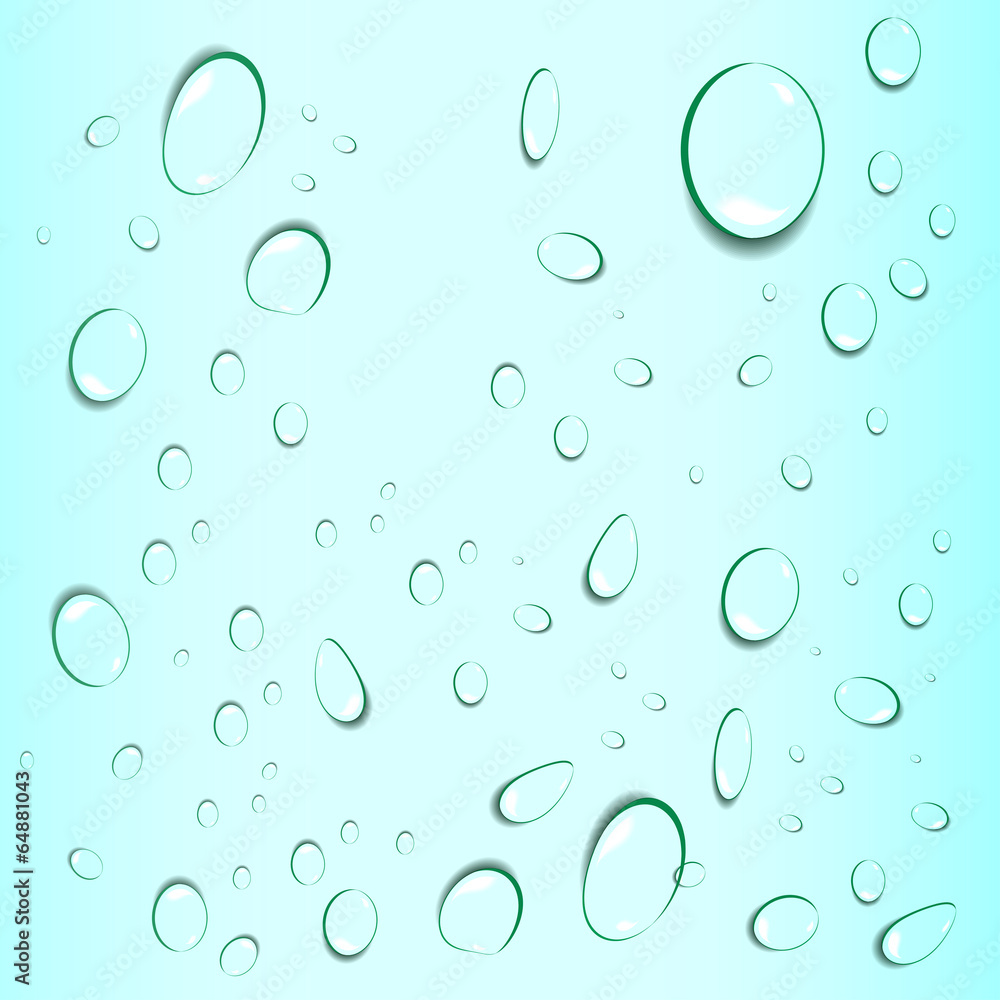 Abstract background with drops