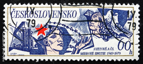 Postage stamp Czechoslovakia 1979 Peace Movement