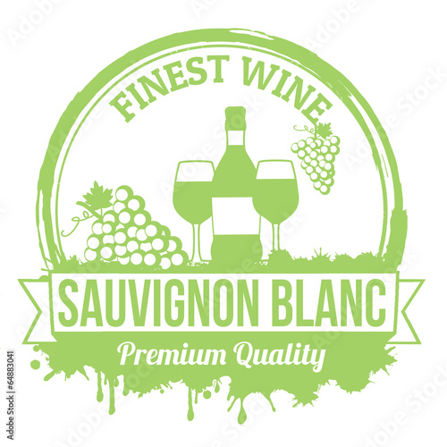 Sauvignon blanc stamp
