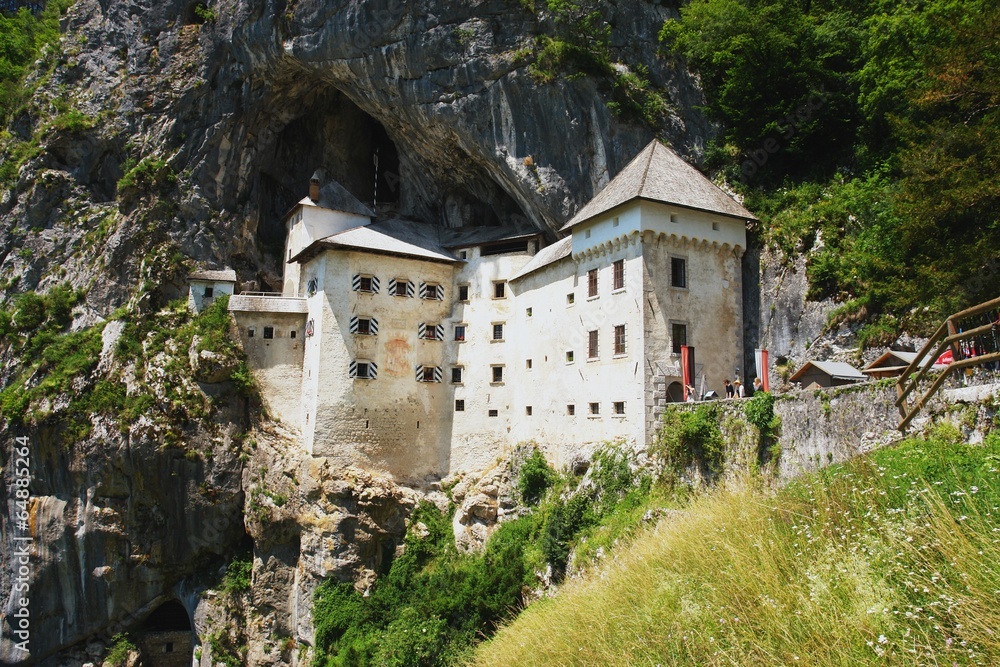 View of the Castle Predjama, Slovenia