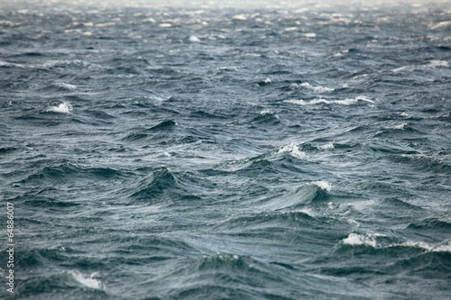 Stormy sea photo