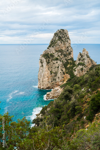 Coast in Sardinia