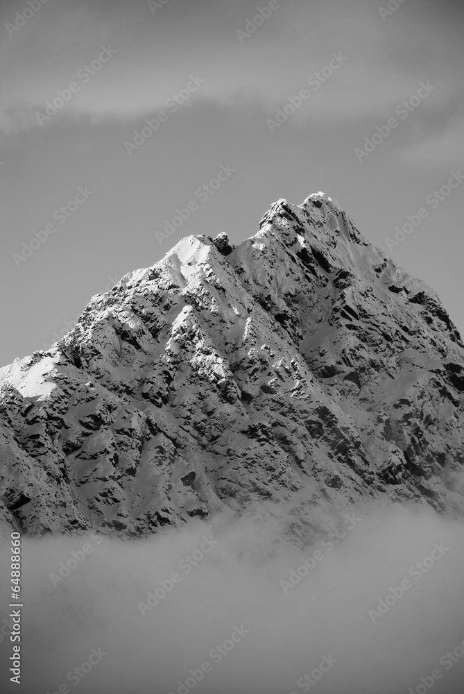 Obraz premium Glacial Mountains