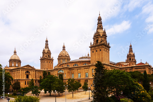 National Palace of Montjuic in Barcelona