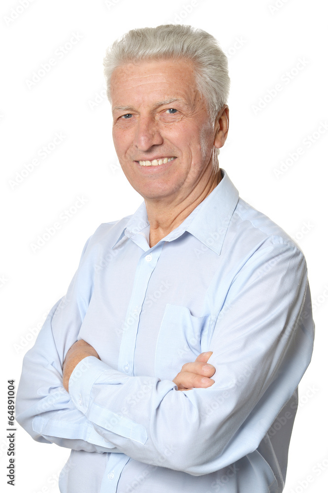Portrait of a senior man Portrait of a senior man