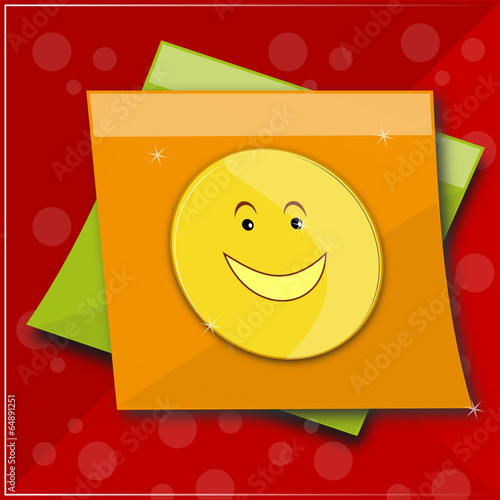 Post-it smiley