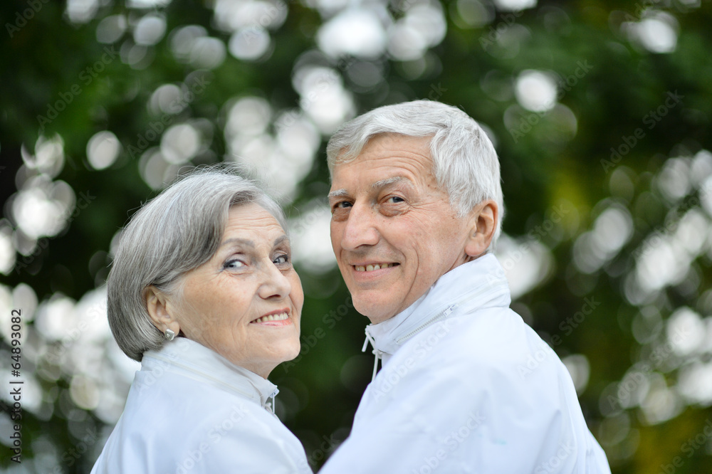 Happy senior couple Happy senior couple