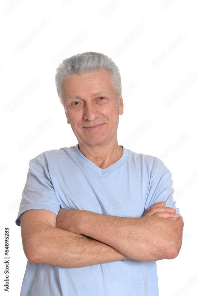 Portrait of elderly man Portrait of elderly man