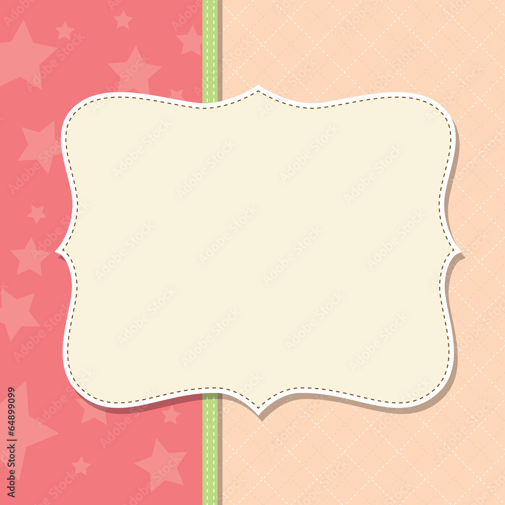 Cool template frame design for greeting card Cool template frame design for greeting card