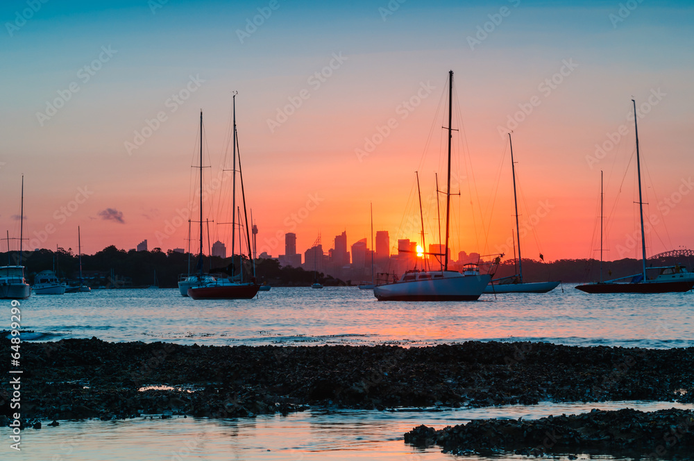 THe Sunset at Sydney