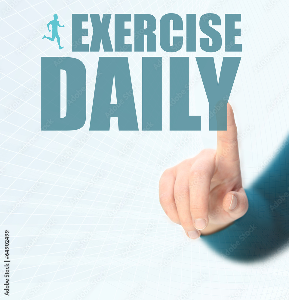 exercise daily exercise daily