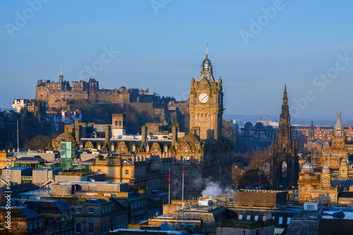 Edinburgh Morning Skyline © Anthony Brown