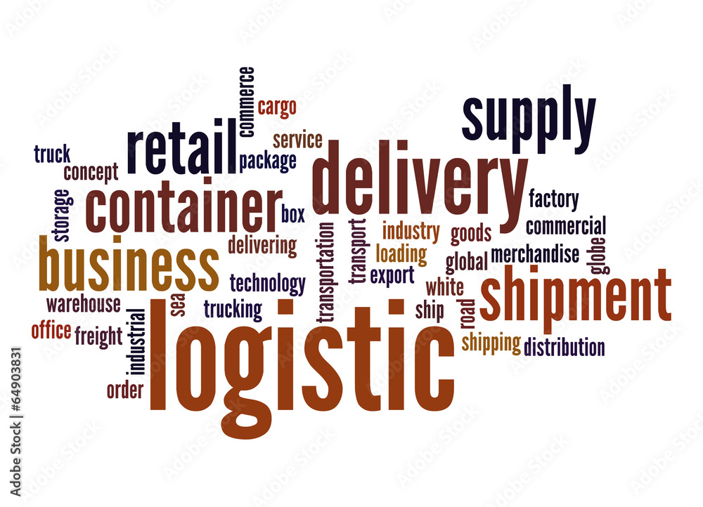 Logistic word cloud Logistic word cloud