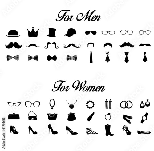 Pictos Homme et Femme