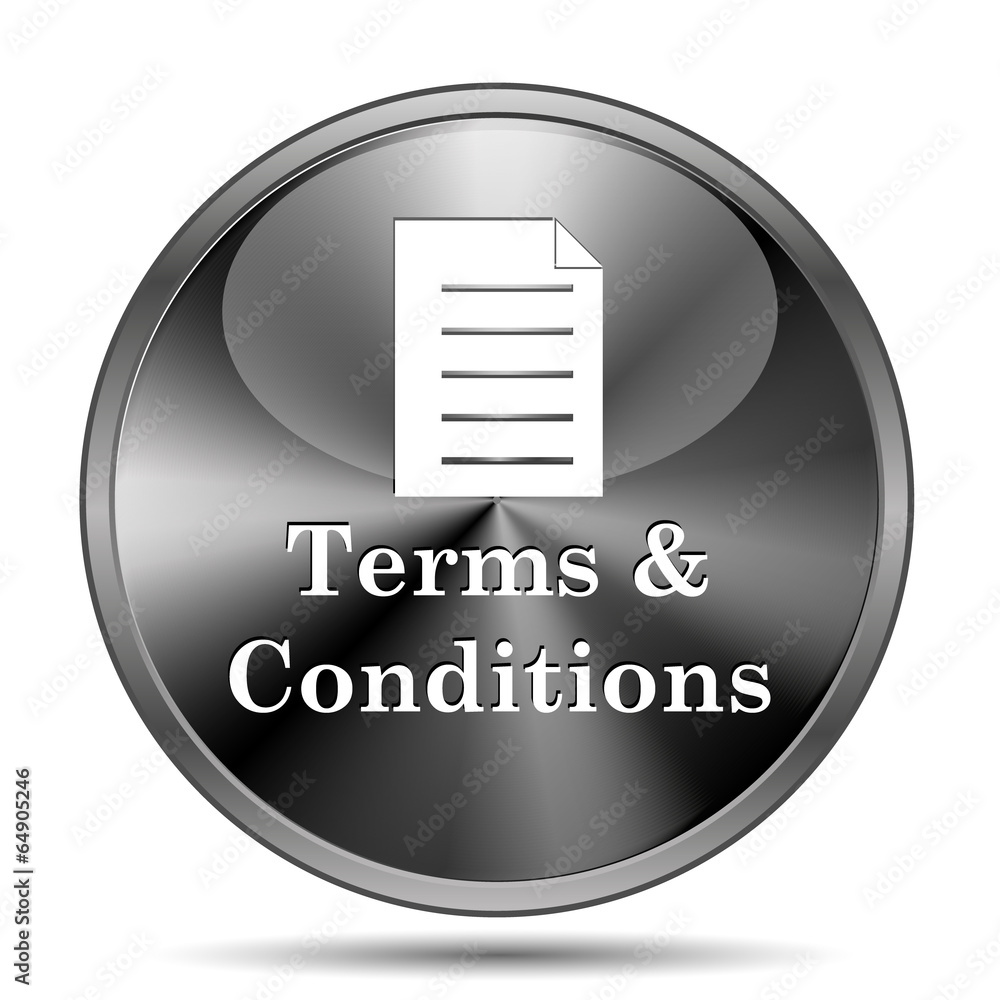 Terms and conditions icon Terms and conditions icon