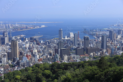 Kobe city view in Japan