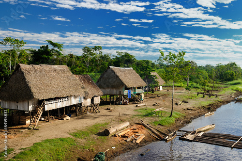 Amazon indian tribes in Brazil photo