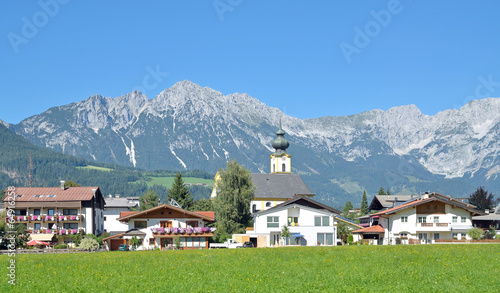 Urlaubsort Söll in Tirol am Kaisergebirge © travelpeter