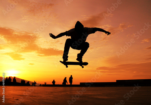 Skateboard Silhouette