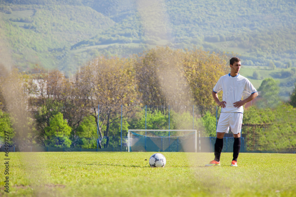 Obraz premium soccer player
