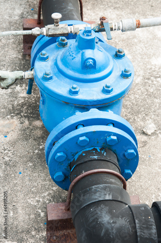 Wallpaper Mural Industrial zone, Steel pipelines and valves Torontodigital.ca