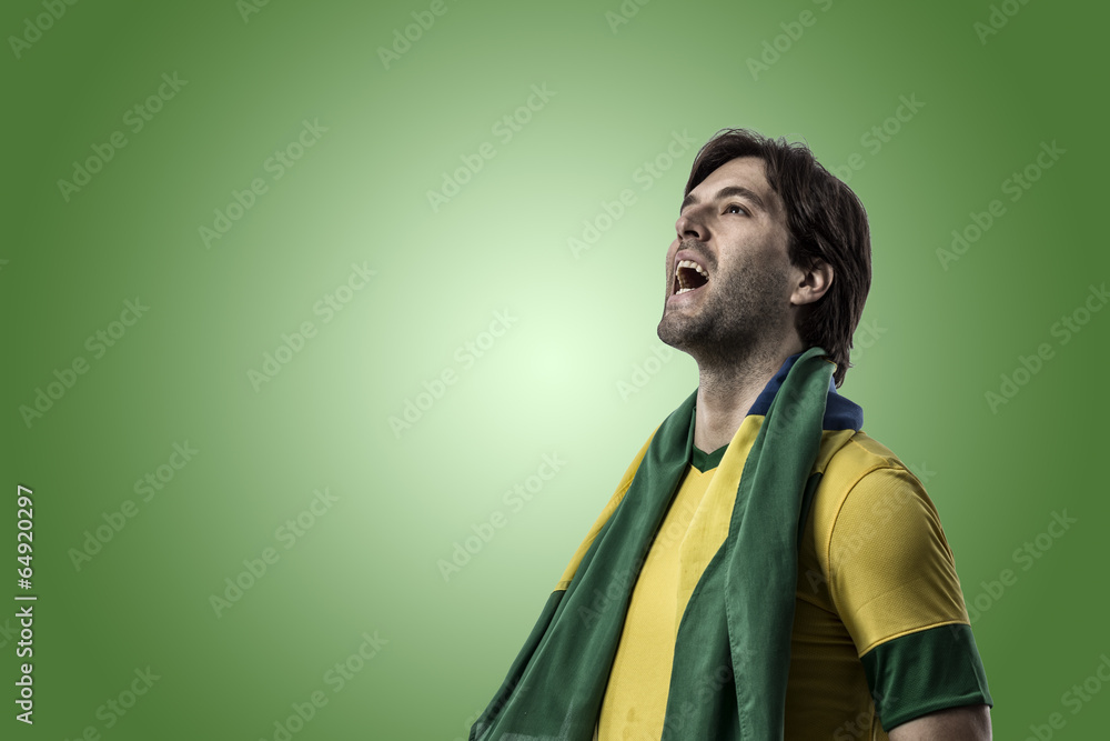 Fototapeta premium Brazilian soccer player