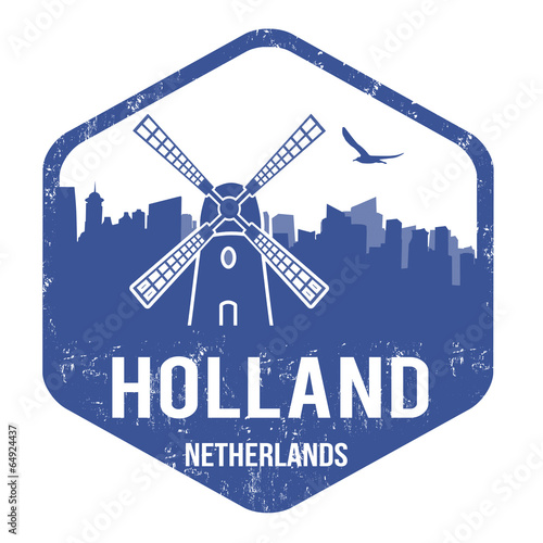 Holland stamp