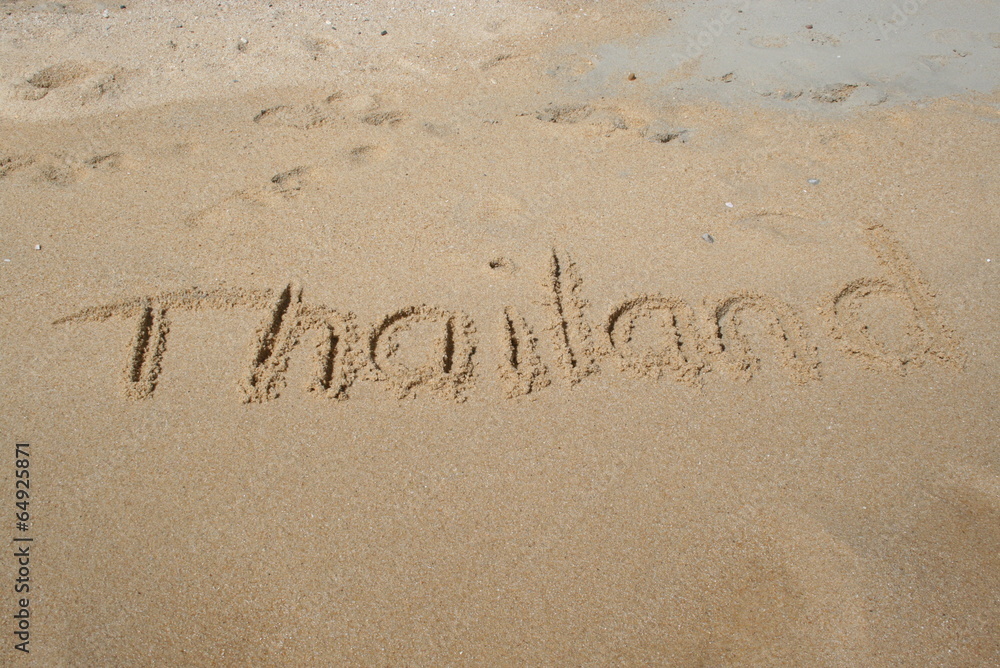 Fototapeta premium Thailand Strand
