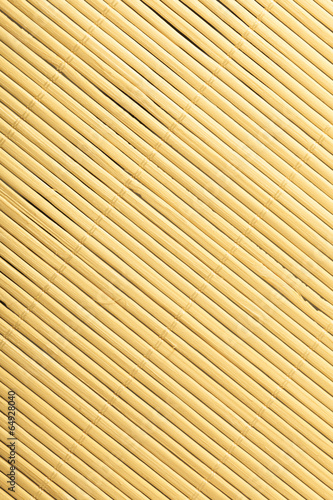 Bamboo mat surface pattern diagonal background texture