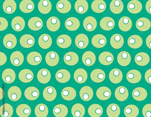 Repeating oval pattern
