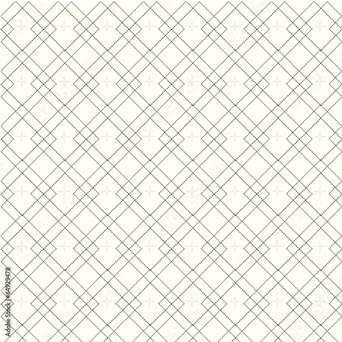 Seamless geometric tiles pattern background