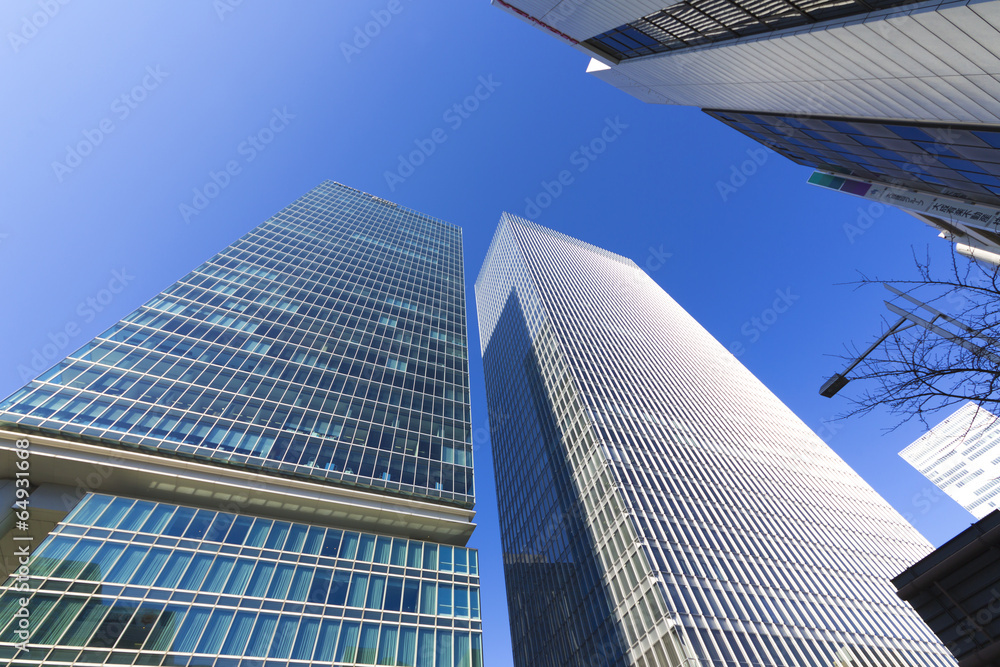 高層ビル街 イメージ