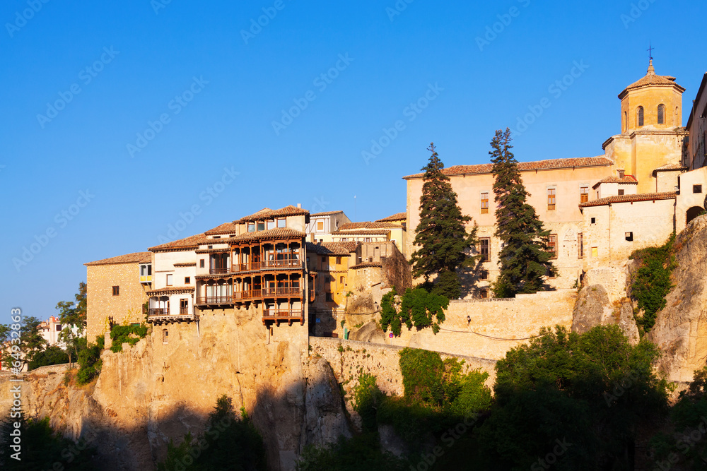 Day view of Hanging houses   in Cuenca