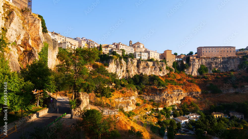 General view of Cuenca from Saint Paul bridge