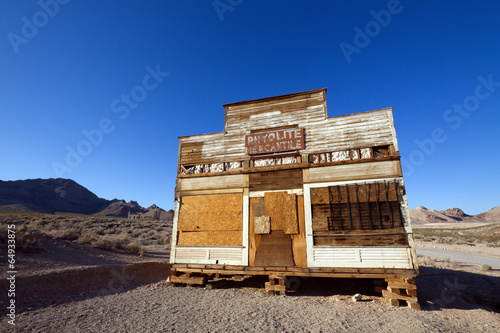 Fotografia Rhyolite Ghost Town