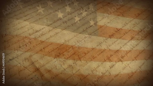 Bill of Rights - motion background