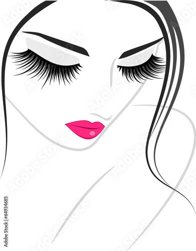 Lash extension beauty icon