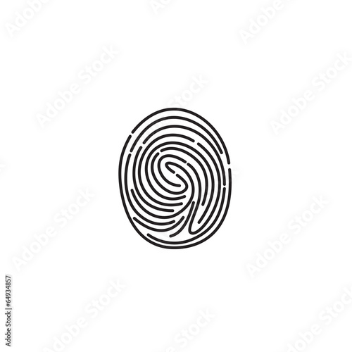 finger print vector