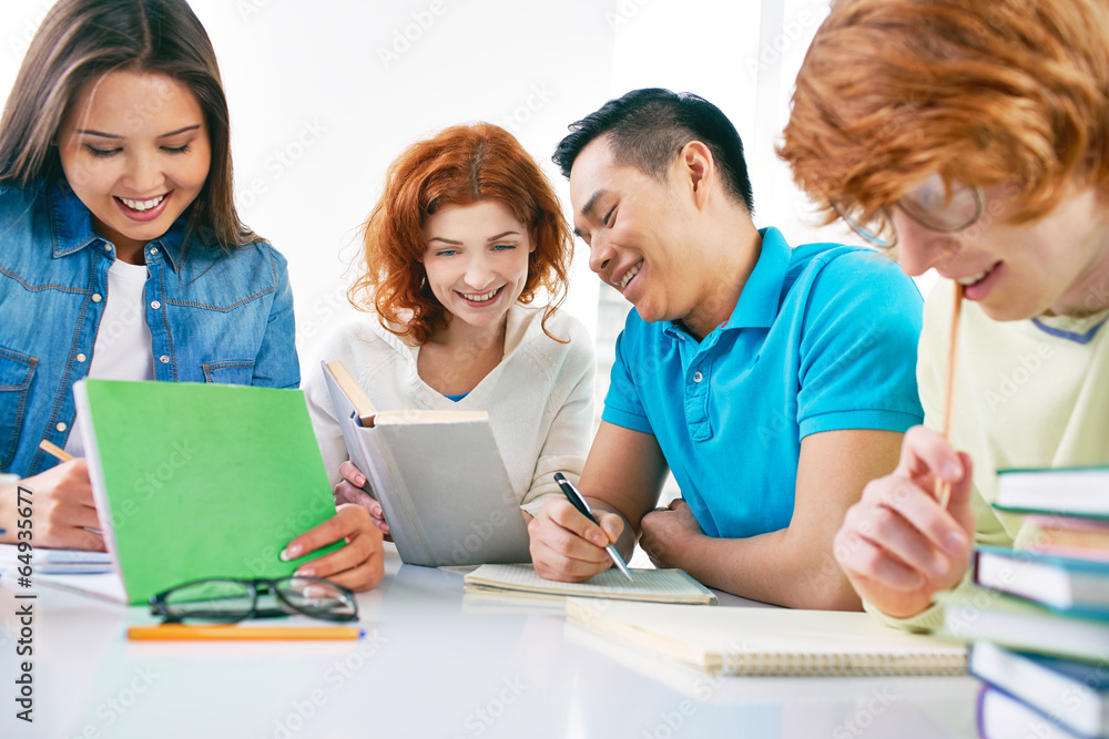Working at lesson
