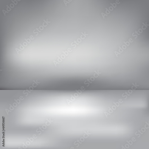 Fotografie Abstract grey background with a horizont