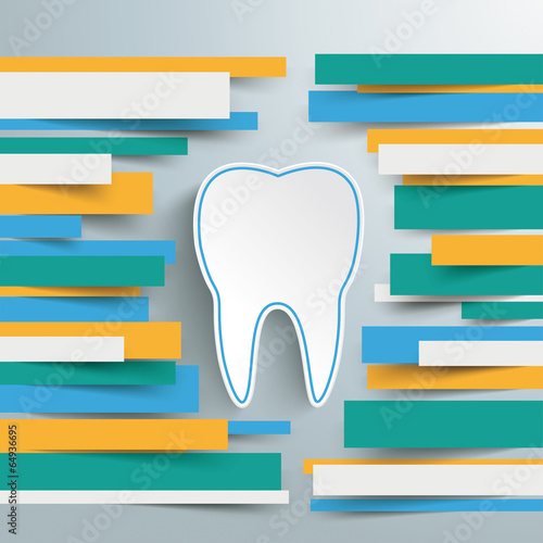 Infographic Brochure Paper Lines Tooth PiAd