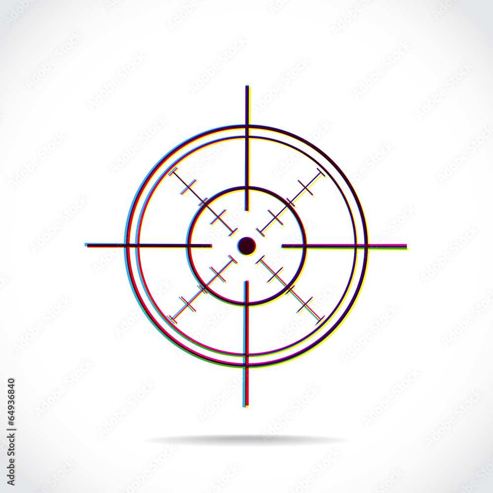 Crosshair, illustration Crosshair, illustration