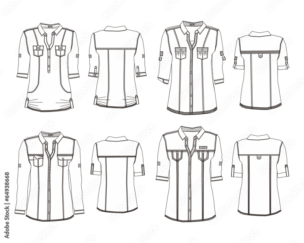 Fototapeta premium apparel industry theme