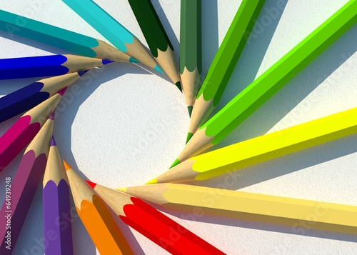 Colored pencils
