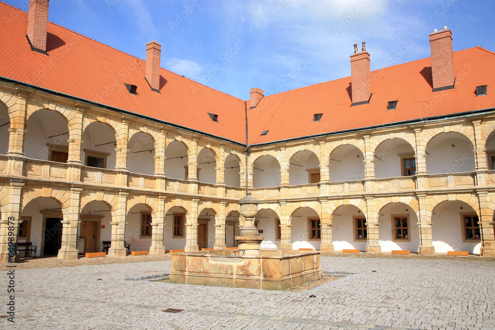 Castle in Moravska Trebova, Czech Republic