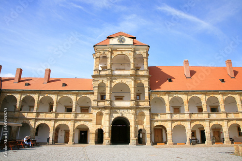 Castle in Moravska Trebova  Czech Republic