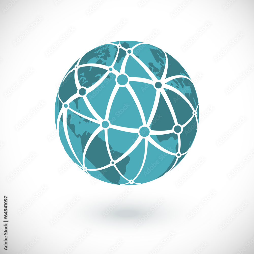 Global network icon Global network icon
