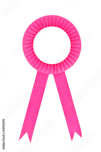 Pink award ribbons © thawats