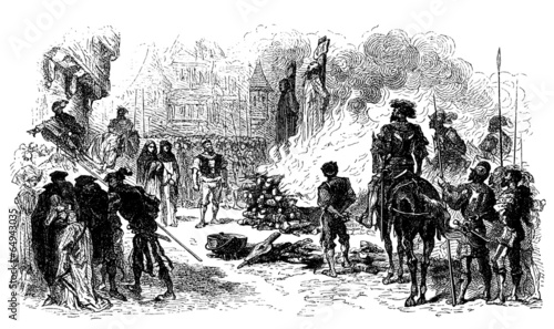 Burning Heretics - begining 17th century